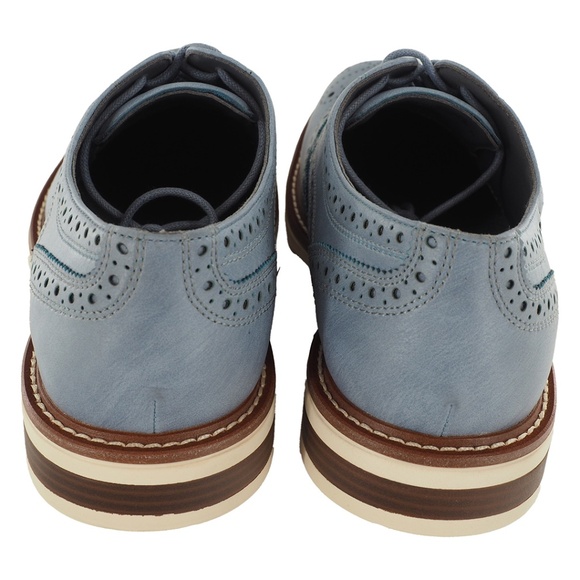 Kenneth Cole Reaction Klay Flex Lace-Up Men's Wingtip Oxfords - Picture 9 of 10